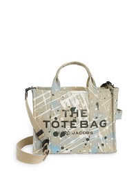 Marc Jacobs The Small Traveler Tote In Brown Rice Multi At Nordstrom