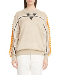 Loewe Linen Cotton Boyfriend Sweater