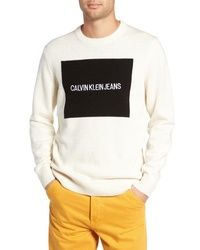 Calvin Klein Jeans Logo Wool Sweater