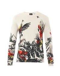 McQ Alexander McQueen Toxic Animal Print Sweater