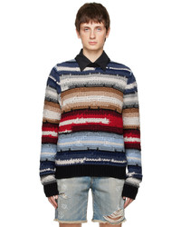 Amiri Multicolor Blanket Stripe Sweater