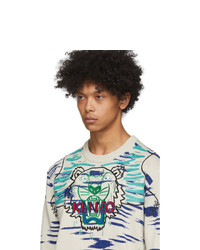 Kenzo Off White Claw Tiger Sweater