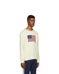Polo Ralph Lauren Off White Knit Icon Sweater