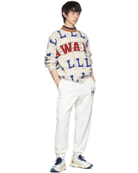 Awake NY Off White Lacoste Edition Alpaca Sweater