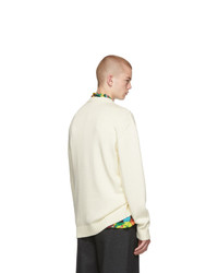 Loewe Off White Logo Stitch Sweater