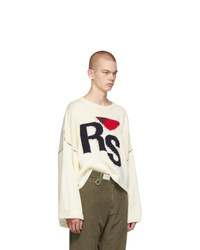 Raf Simons Off White Rs Sweater