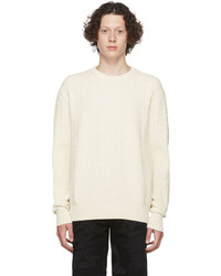 Givenchy Off White Viscose Sweater