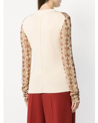 Chloé Panelled Slim Fit Sweater