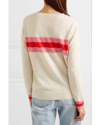 Chinti and Parker Star Crossed Intarsia Cashmere Sweater