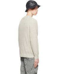 A-Cold-Wall* Taupe Cotton Sweater