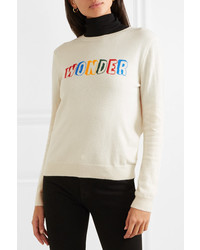 Chinti and Parker Wonder Intarsia Cashmere Sweater