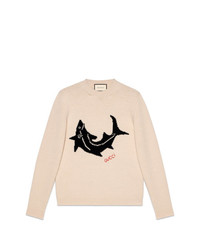 Gucci Wool Sweater With Shark