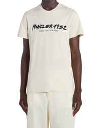 2 Moncler 1952 Embroidered Graphic Tee In 070 White At Nordstrom
