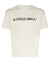 A-Cold-Wall* A Cold Wall Logo Print Cotton T Shirt