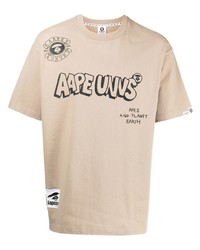 AAPE BY A BATHING APE Aape By A Bathing Ape Aape Unvs Short Sleeved T Shirt