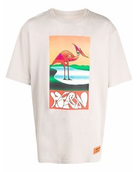 Heron Preston Abstract Print T Shirt