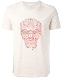 Alexander McQueen Skull Print T Shirt