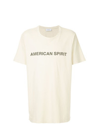 Rhude American Spirit Print Oversized T Shirt