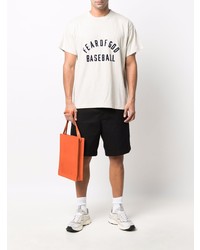 Fear Of God Baseball Logo Print T Shirt