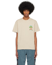 JW Anderson Beige Apple Tree T Shirt