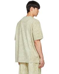 Feng Chen Wang Beige Cotton T Shirt
