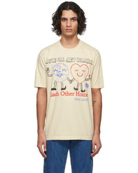 Online Ceramics Beige Ram Dass Edition Were All Just Walking T Shirt