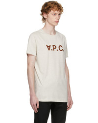 A.P.C. Beige Vpc T Shirt