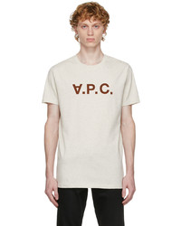 A.P.C. Beige Vpc T Shirt