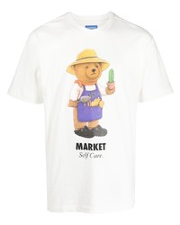 MARKET Botanical Bear Cotton T Shirt