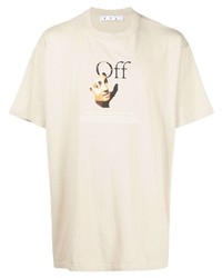 Off-White Caravaggio Hand Logo T Shirt