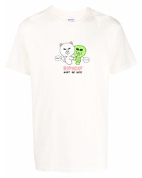RIPNDIP Cartoon Print Cotton T Shirt