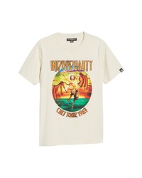 Cult of Individuality Cult Tour Graphic Tee In Cream At Nordstrom