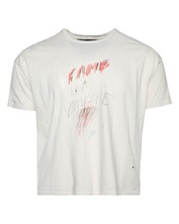 Paly Fame Sketch Print T Shirt