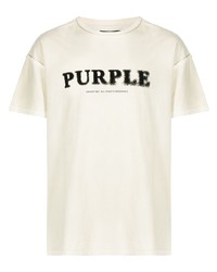 purple brand For All Kind Logo Print T Shirt
