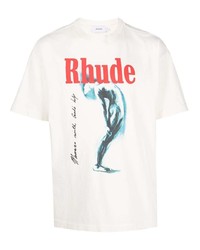 Rhude God Help Me Tee Logo T Shirt