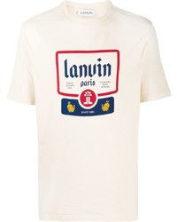 Lanvin Graphic Logo Print T Shirt