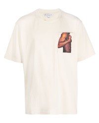 JW Anderson Graphic Print Chest Pocket T Shirt