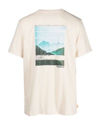 Timberland Graphic Print Cotton T Shirt