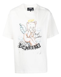 DOMREBEL Graphic Print Cotton T Shirt