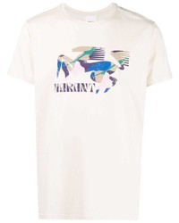 MARANT Graphic Print Organic Cotton T Shirt