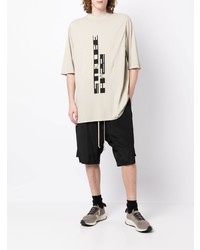 Rick Owens DRKSHDW Graphic Print Short Sleeve T Shirt