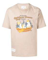 Chocoolate Graphic Print Short Sleeved T Shirt