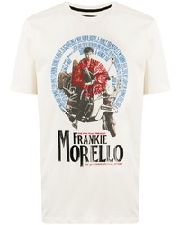 Frankie Morello Graphic Print Slim Fit T Shirt