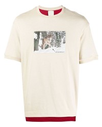Emporio Armani Graphic Print T Shirt