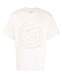 Story Mfg. Grateful Spiral Print Cotton T Shirt