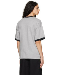 F-LAGSTUF-F Gray Ringer T Shirt