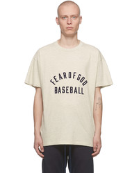 Fear Of God Grey Baseball T Shirt