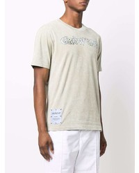 McQ Grow Up Distressed Effect T Shirt