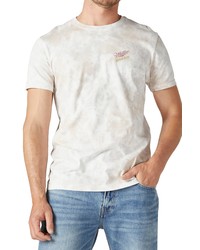 Lucky Brand High Life Tie Dye Cotton Graphic Tee