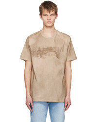 Balmain Khaki Desert T Shirt